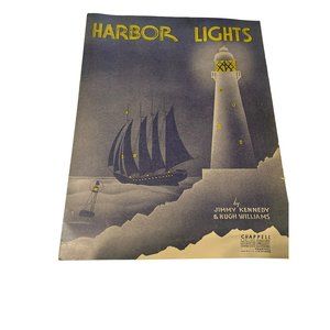 Vintage Harbor Lights sheet music Jimmy Kennedy Hugh Williams